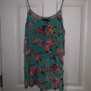 Forever 21 floral romper‼️
